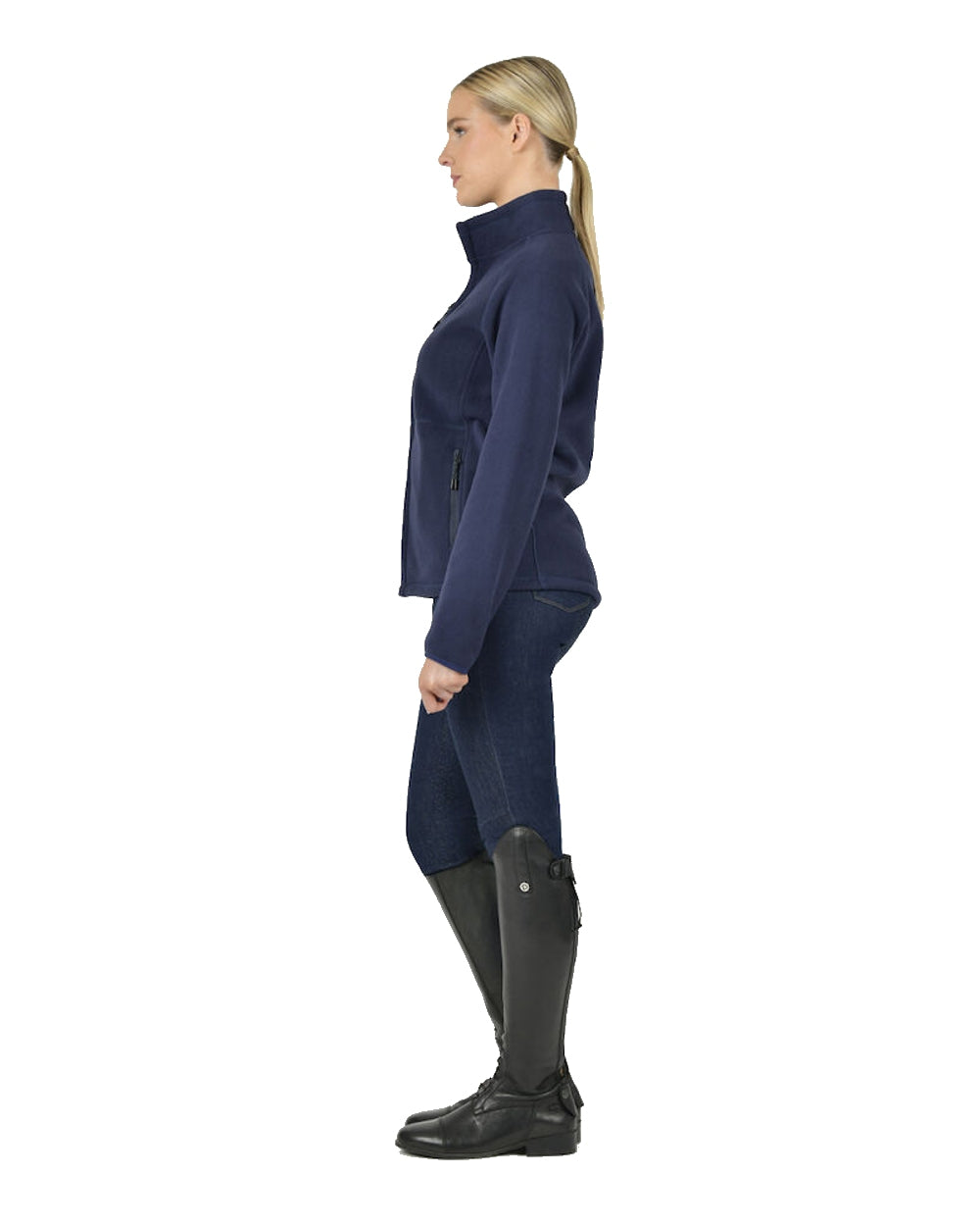 Dublin Donna Polar Jacket in Ink Navy