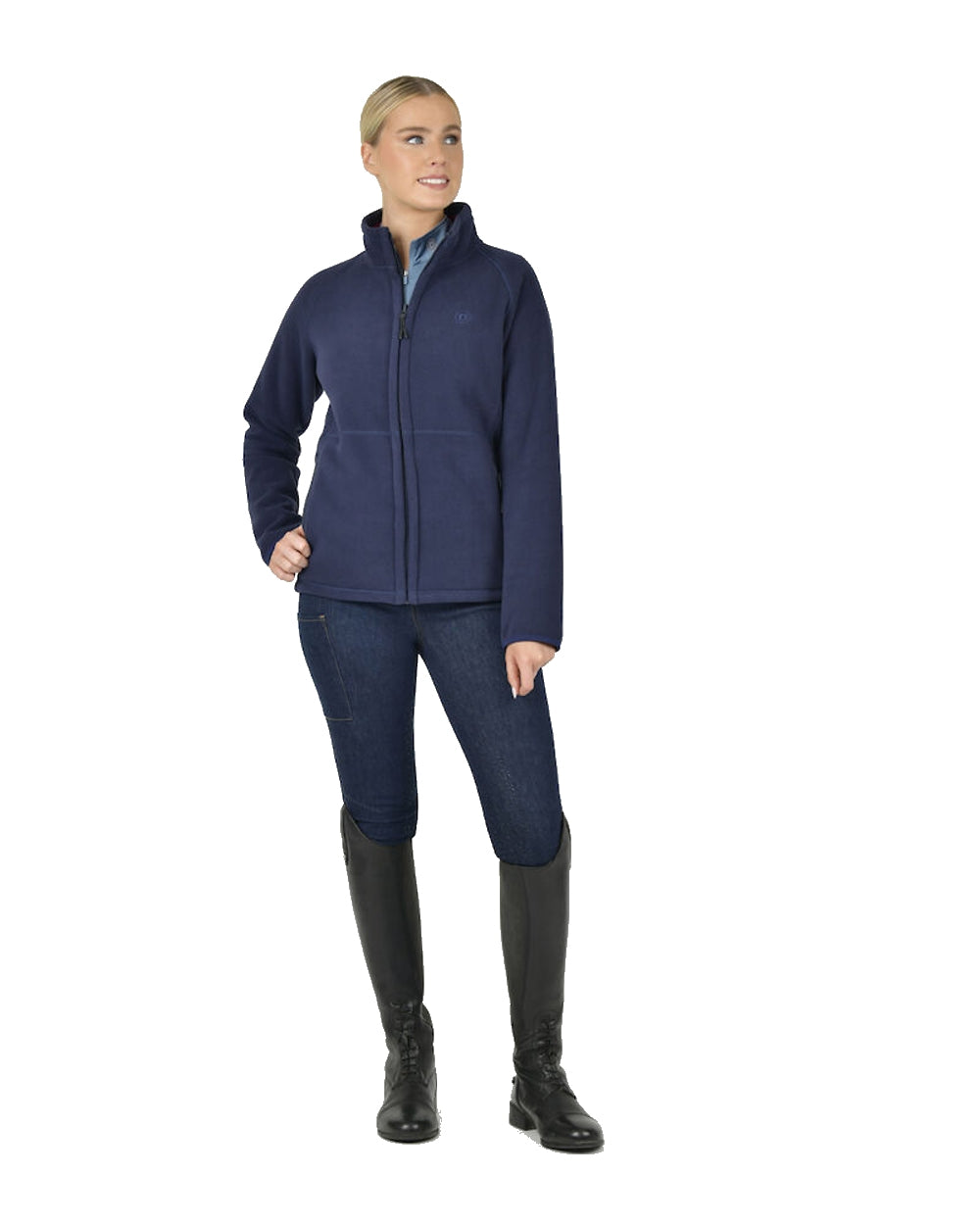 Dublin Donna Polar Jacket in Ink Navy