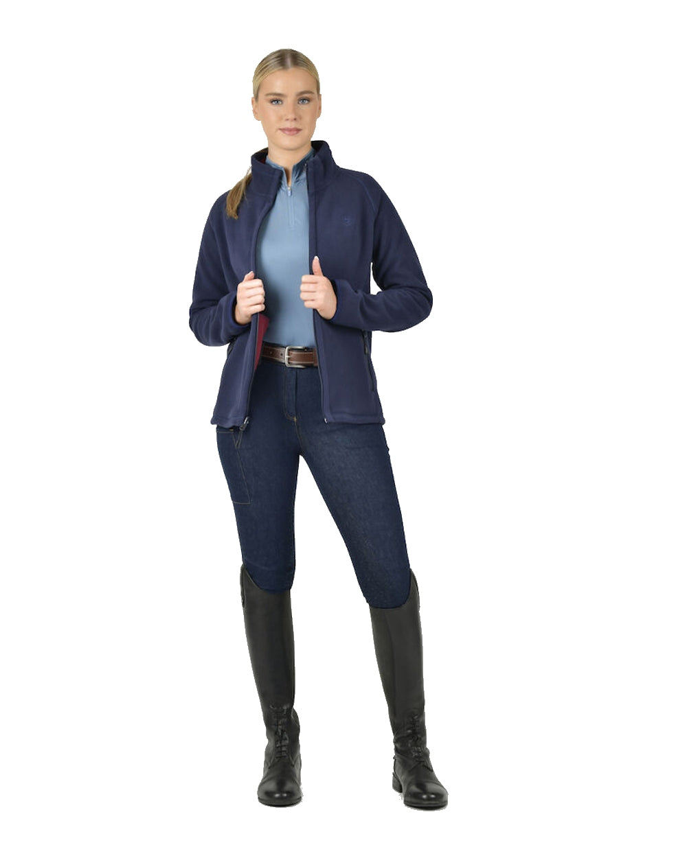 Dublin Donna Polar Jacket in Ink Navy