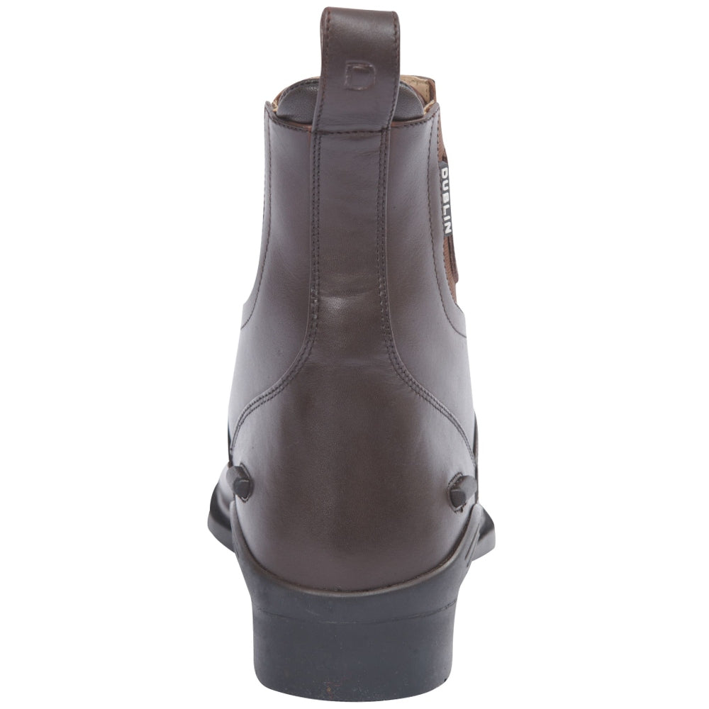 Dublin Evolution Zip Front Paddock Boots in Brown 