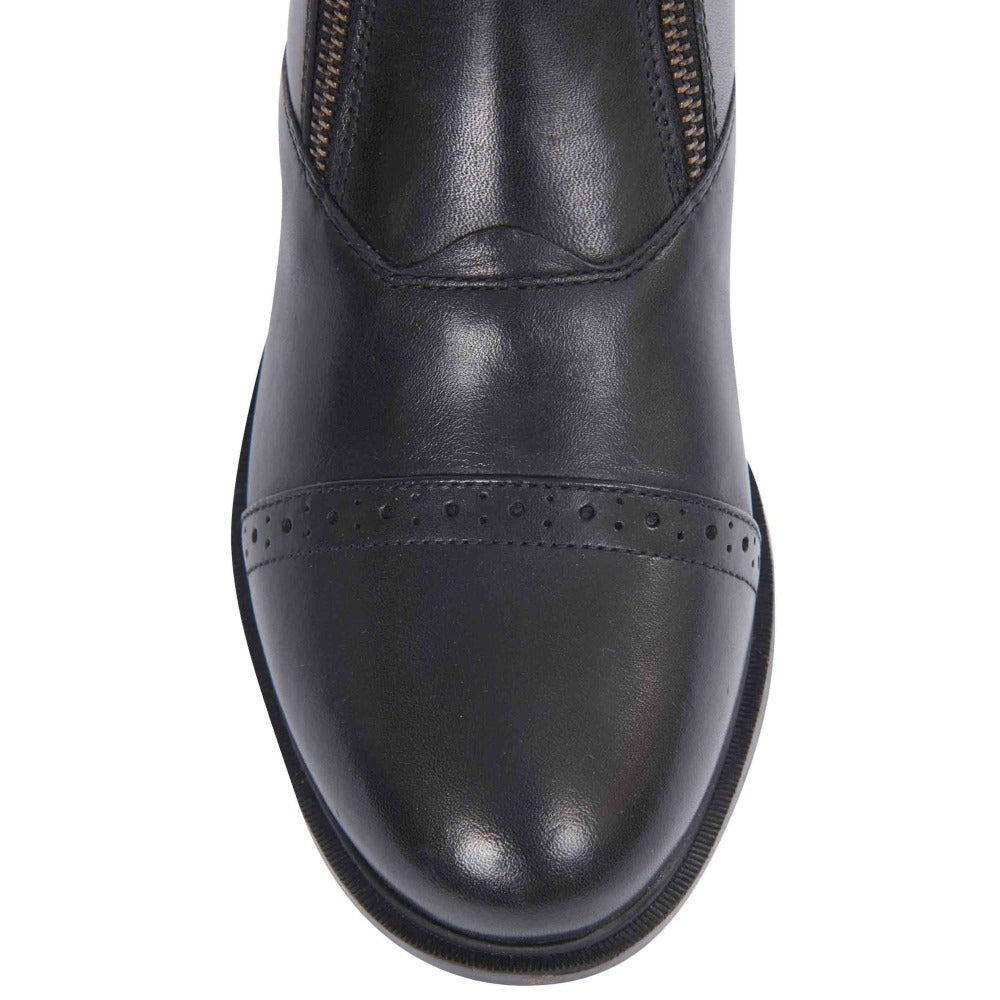 Dublin Evolution Double Zip Front Paddock Boots in Black 