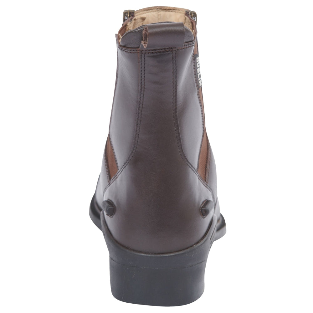 Dublin Evolution Double Zip Front Paddock Boots in Brown 