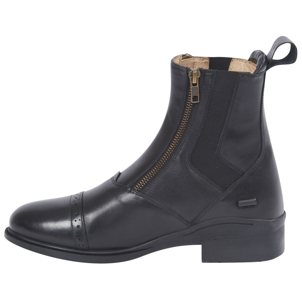 Dublin Evolution Double Zip Front Paddock Boots in Black 