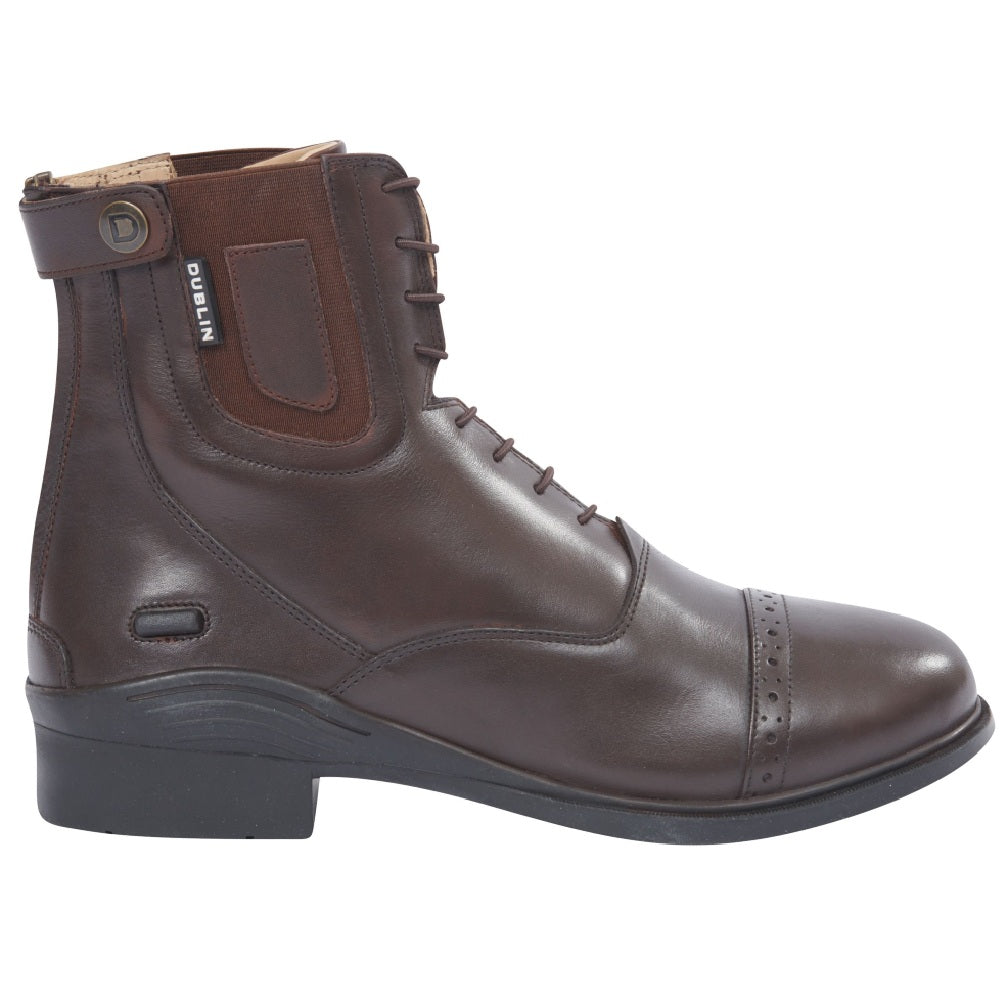 Dublin Evolution Lace Front Paddock Boots in Brown 