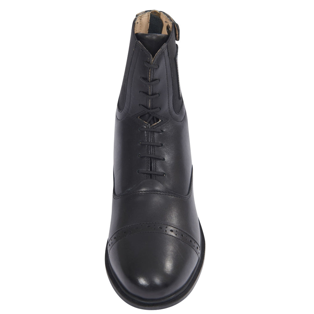 Dublin Evolution Lace Front Paddock Boots in Black 