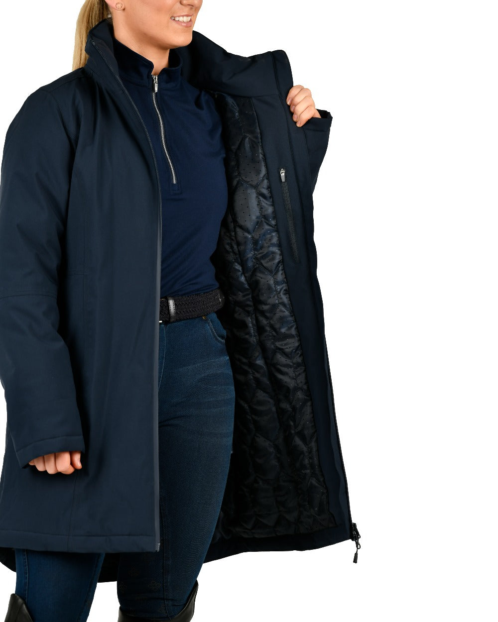 Dublin Kara Waterproof Jacket in Ink Navy