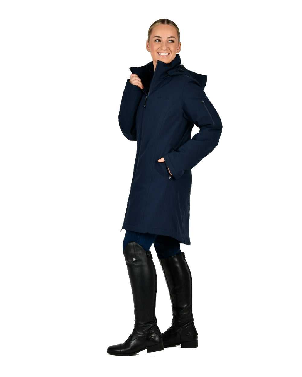 Dublin Kara Waterproof Jacket in Ink Navy