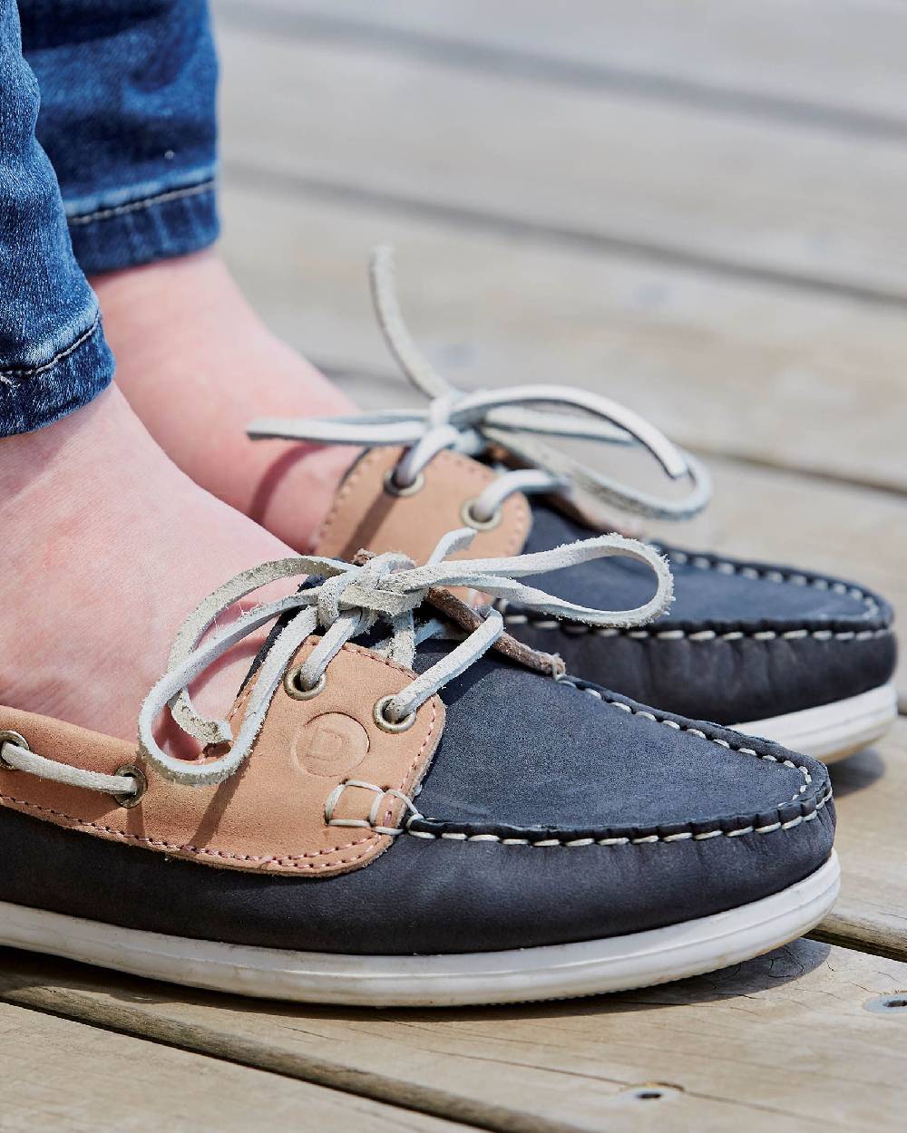 Dublin Millfield Arena Shoes in Navy Pink 