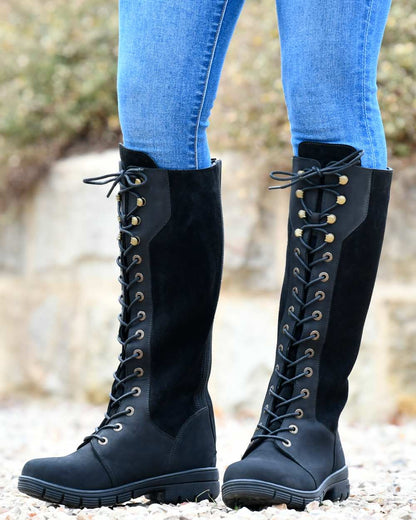 Dublin Sloney Waterproof Boots- Black 