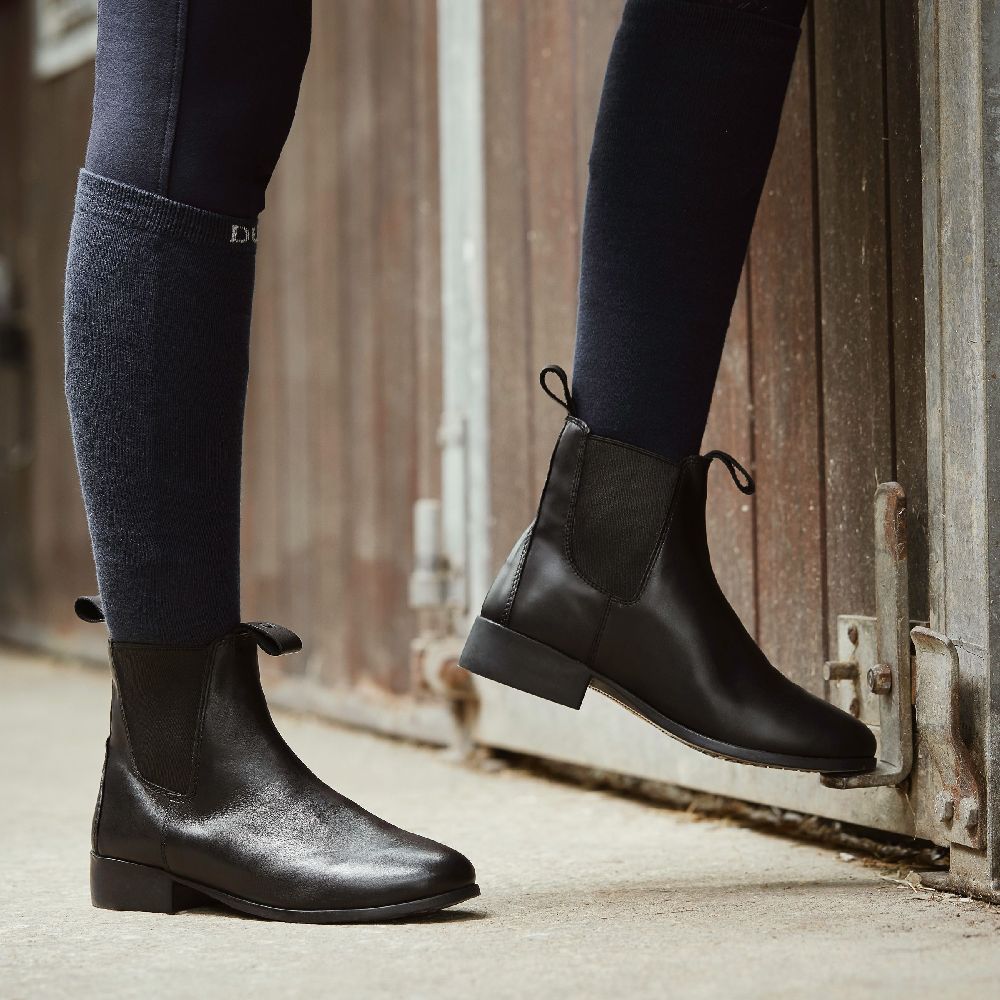 Dublin Womens Elevation Jodhpur Boots II in Black 