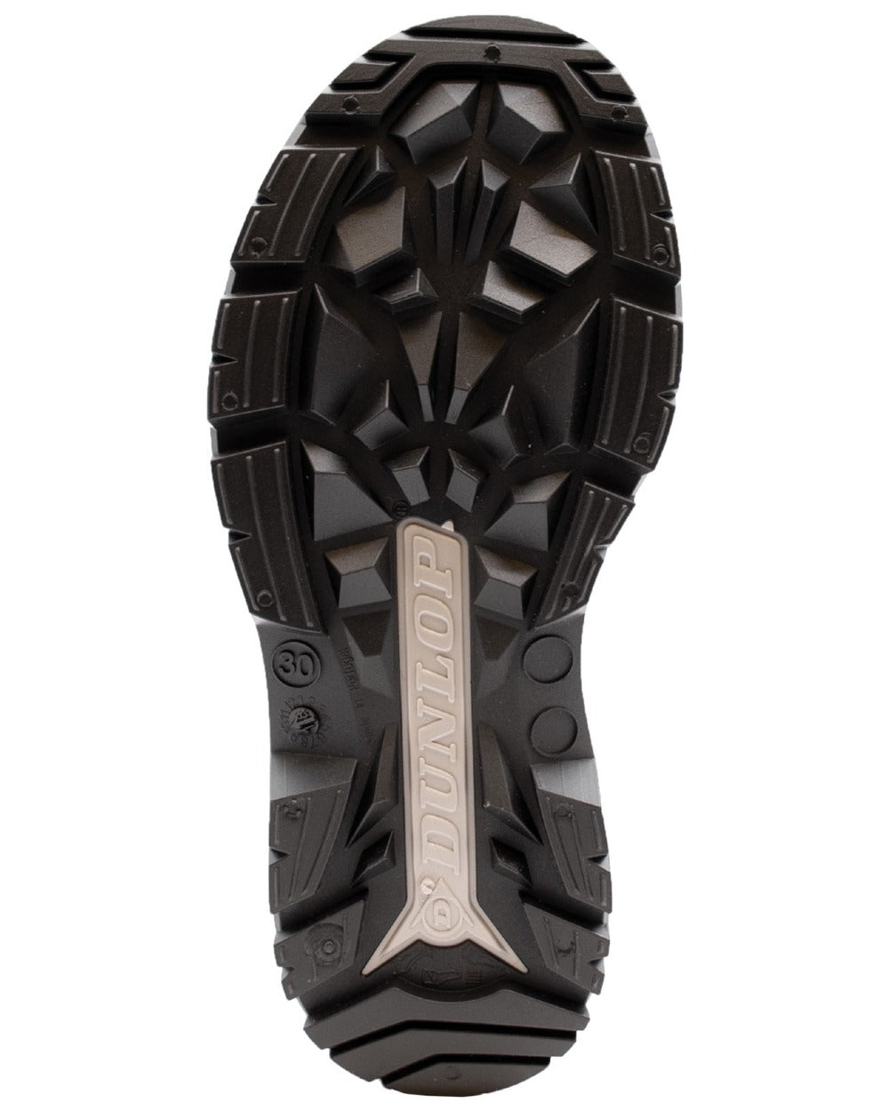 Heritage Green Grey Black coloured Dunlop Childrens Blizzard Wellingtons on white background 