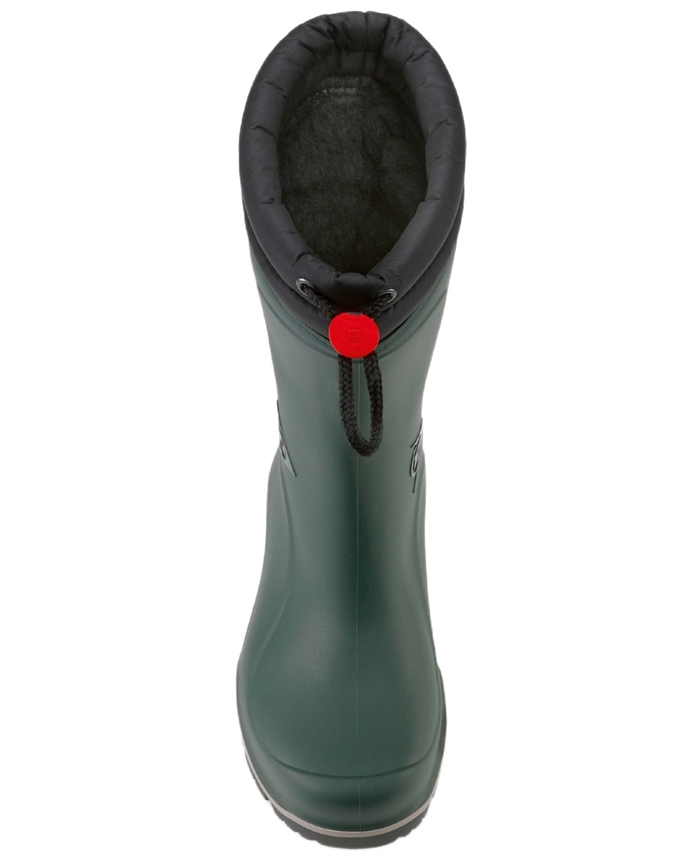 Heritage Green Grey Black coloured Dunlop Childrens Blizzard Wellingtons on white background 