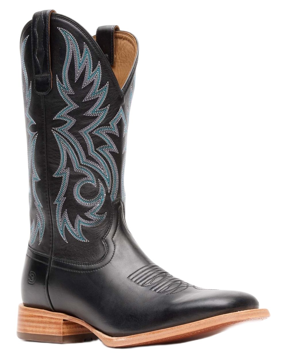 Black coloured Durango Mens Arena Pro Elite Western Boots on white background 