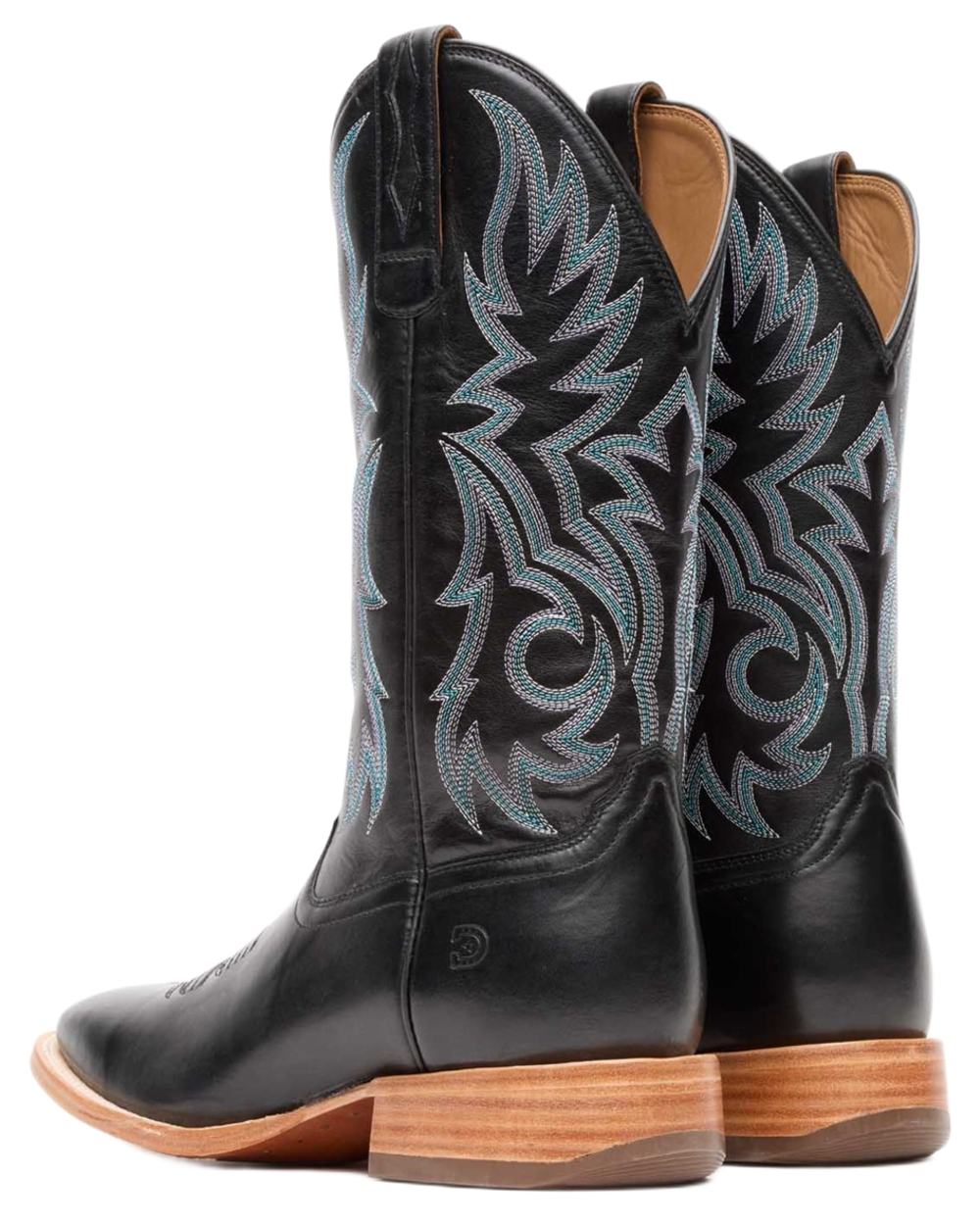 Black coloured Durango Mens Arena Pro Elite Western Boots on white background 