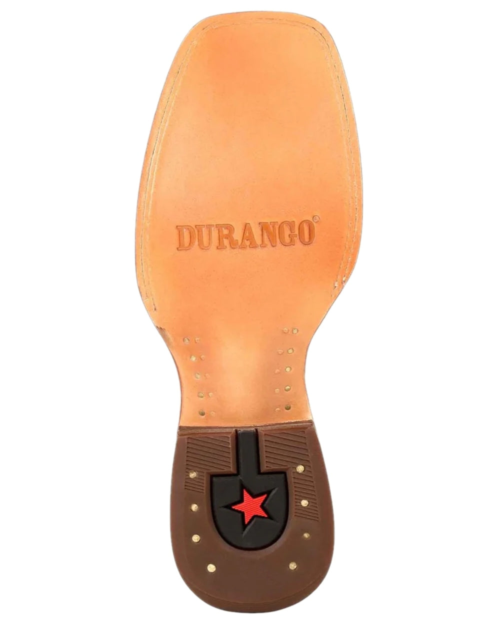 Chestnut Coloured Durango Womens Arena Pro Western Boots on white background 