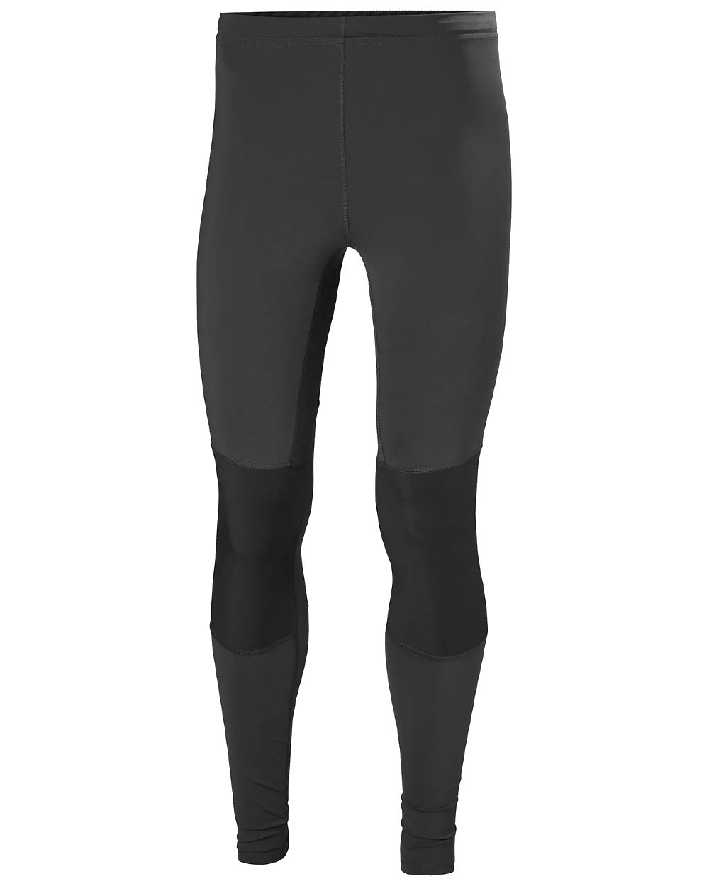 Ebony coloured Helly Hansen Mens Deck Tough Sailing Tights on white background 