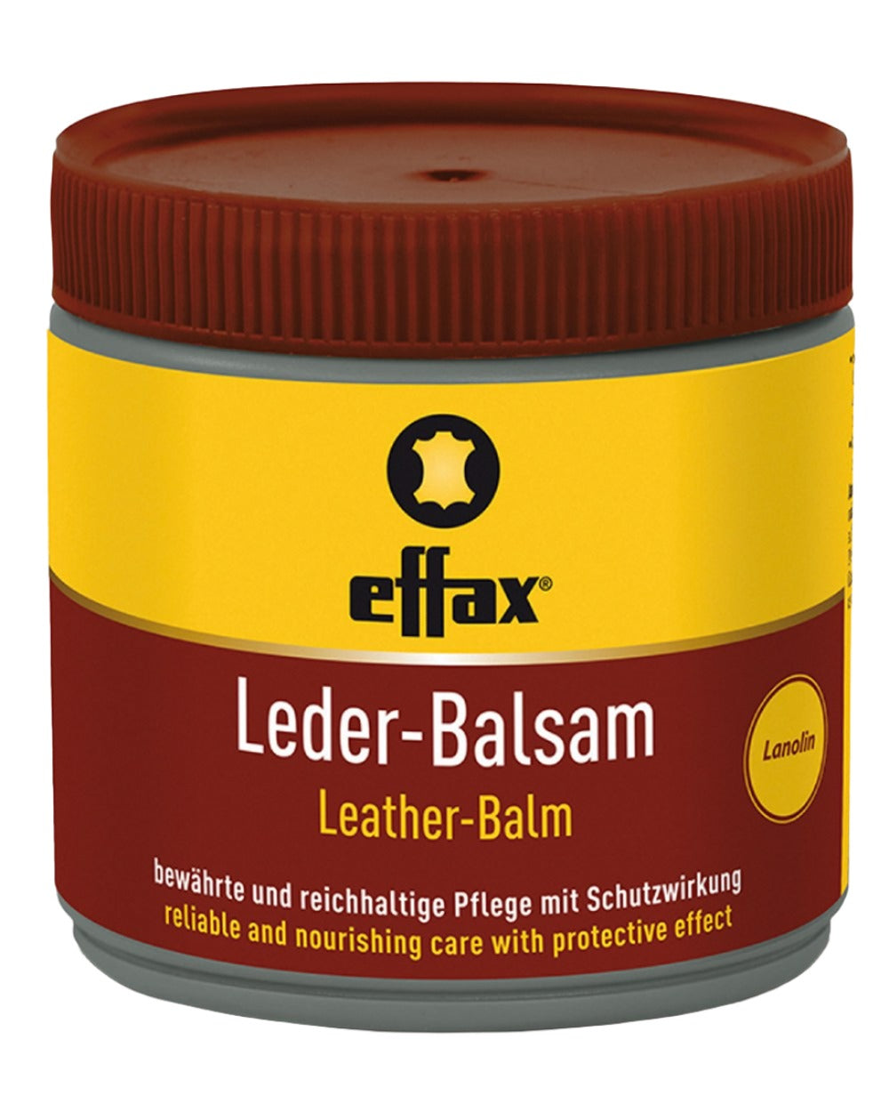 Effax Leather Balm 500ml on white background