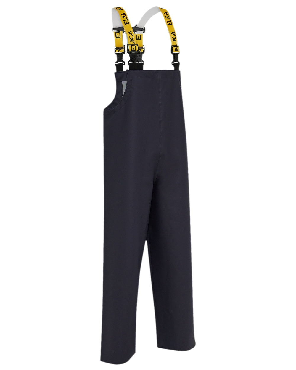 Navy Coloured Elka 039900 Bib &amp; Brace on white background 