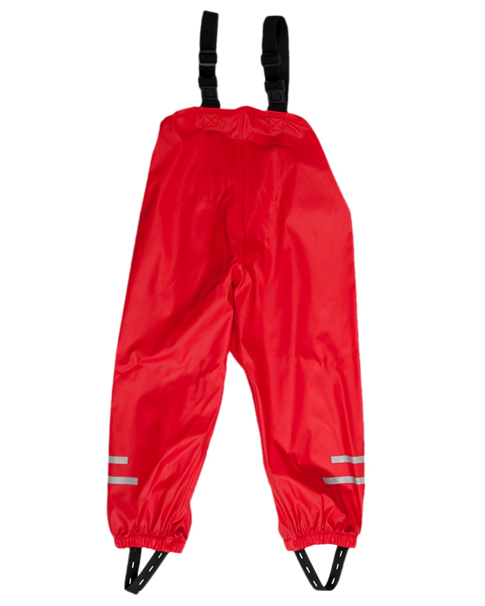 Red Coloured Elka Childrens Rain Set on white background 