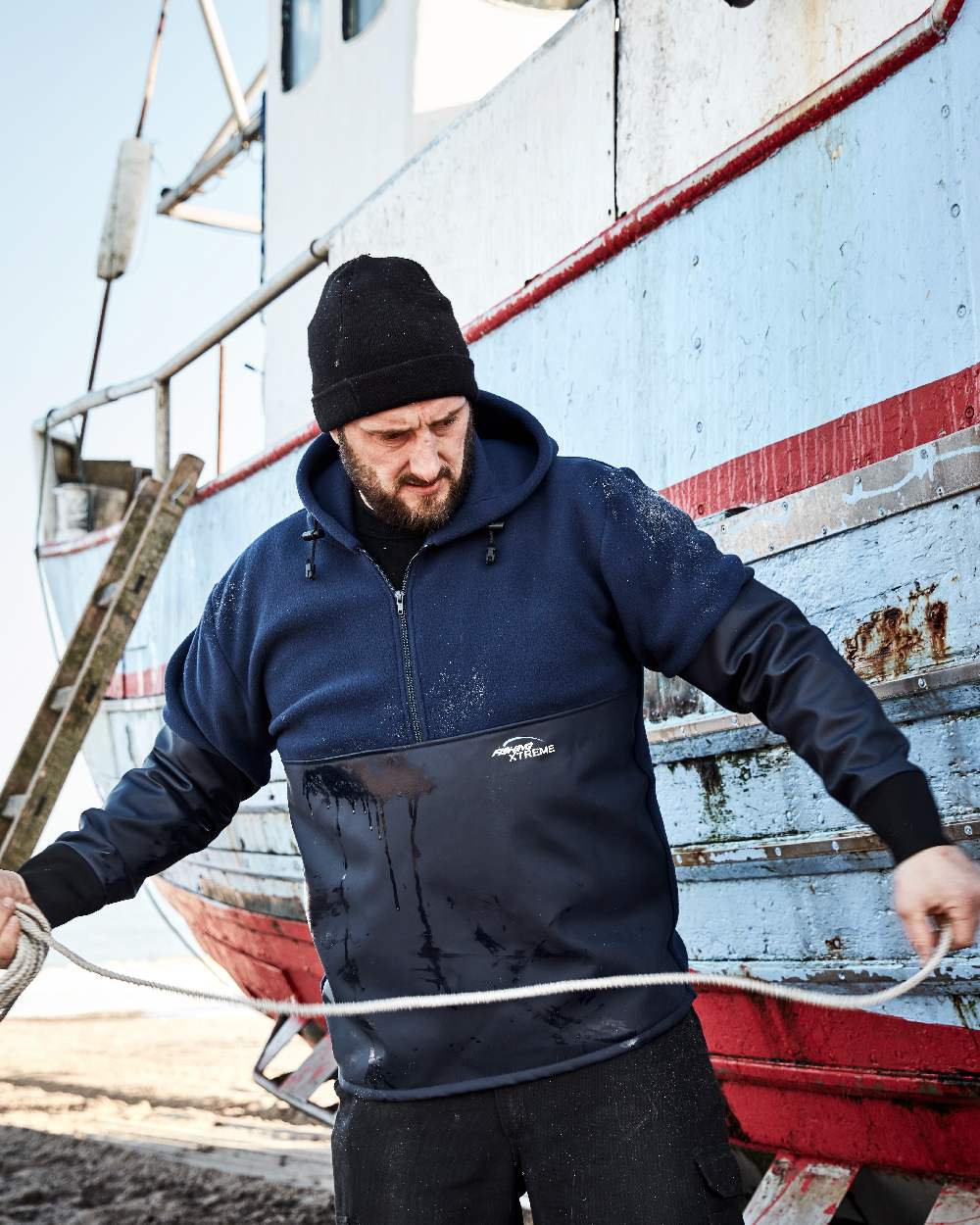 XXDEVELOPMENT アノラック large Elka Mens Fishing Xtreme Anorak Fleece