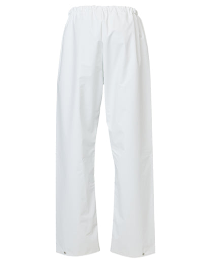 White Coloured Elka Mens Pro Waist Trousers on white background 