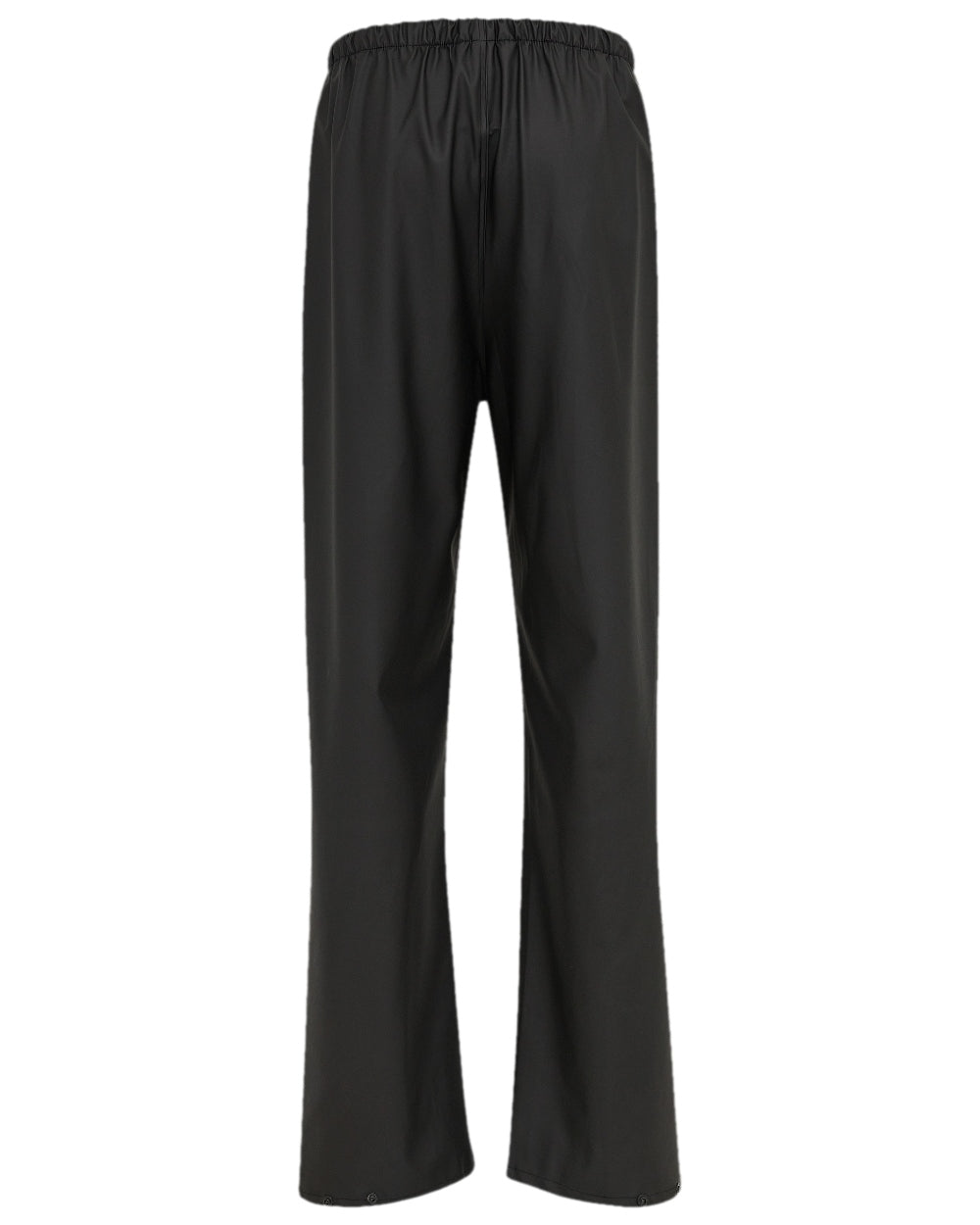 Black Coloured Elka Mens Waist Trousers on white background 