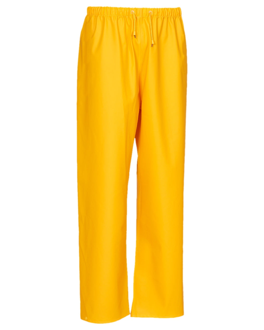 Yellow Coloured Elka Mens Waist Trousers on white background 