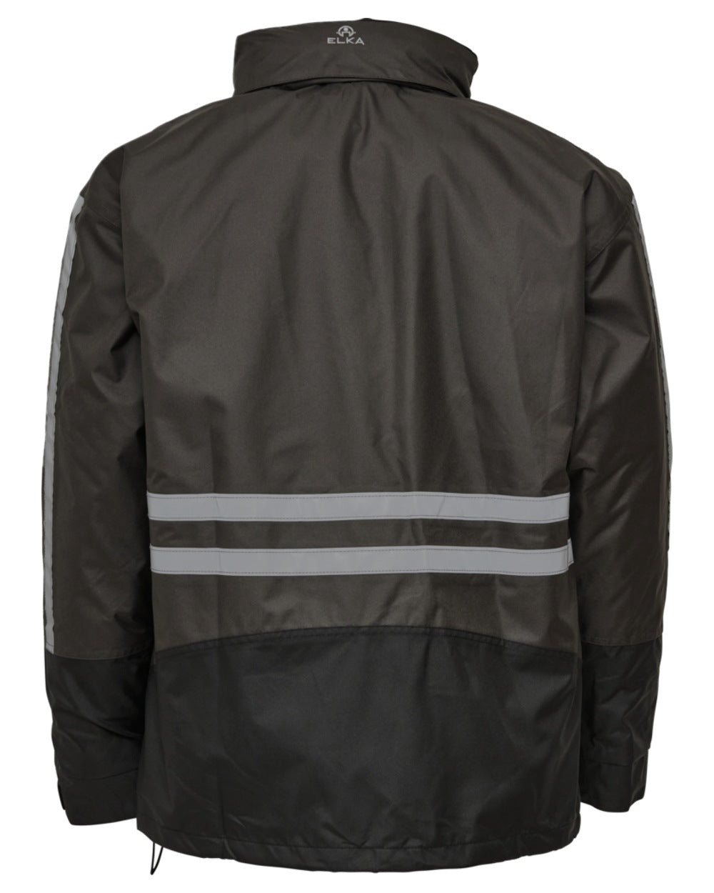 Grey Black Coloured Elka Mens Working Xtreme 2-In-1 Jacket on white background 