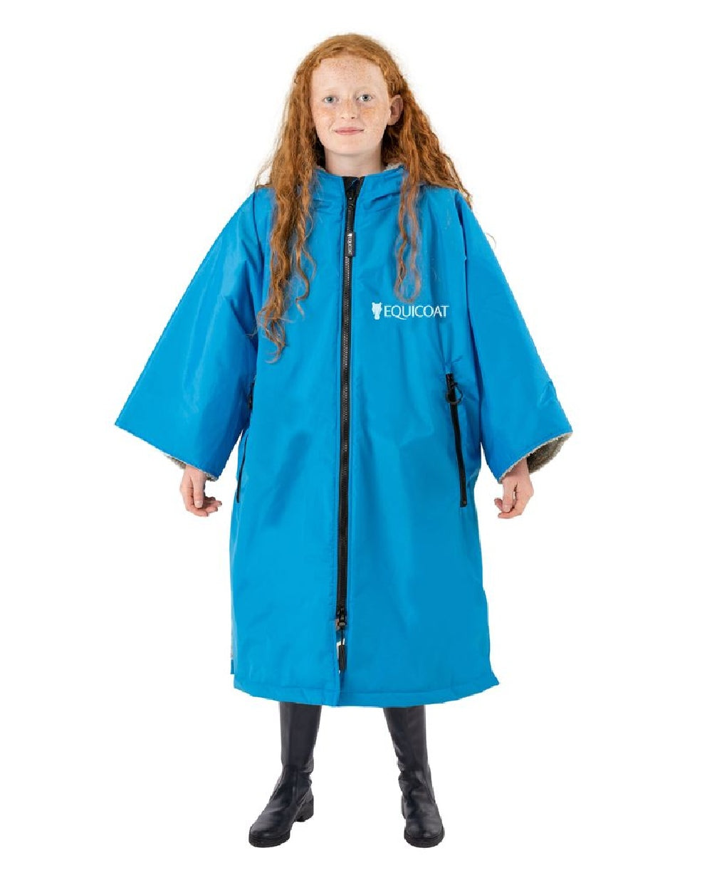 Equicoat Childrens Original Coat in Blue 