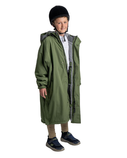 Equicoat Childrens Pro Coat in Forest Green 
