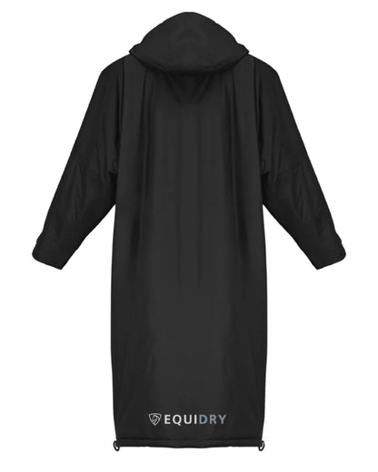 Black coloured Equidry Mens Equimac Evolution Jacket on white background 