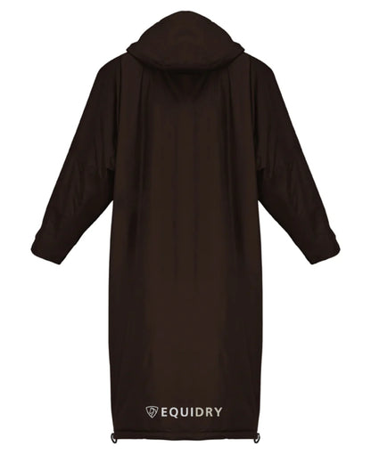 Brown coloured Equidry Mens Equimac Evolution Jacket on white background 