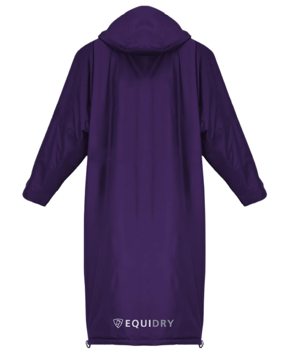 Purple coloured Equidry Womens Equimac Evolution Jacket on Stable background  
