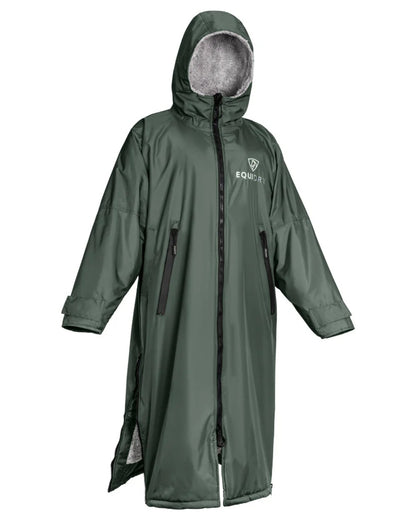 Black Forest Green coloured Equidry Womens Original All Rounder Waterproof Coat on white background 