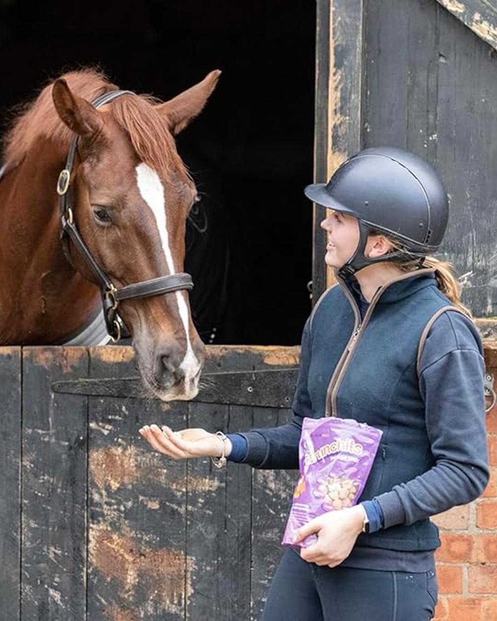 Equilibrium Crunchits Value Bag on stable background