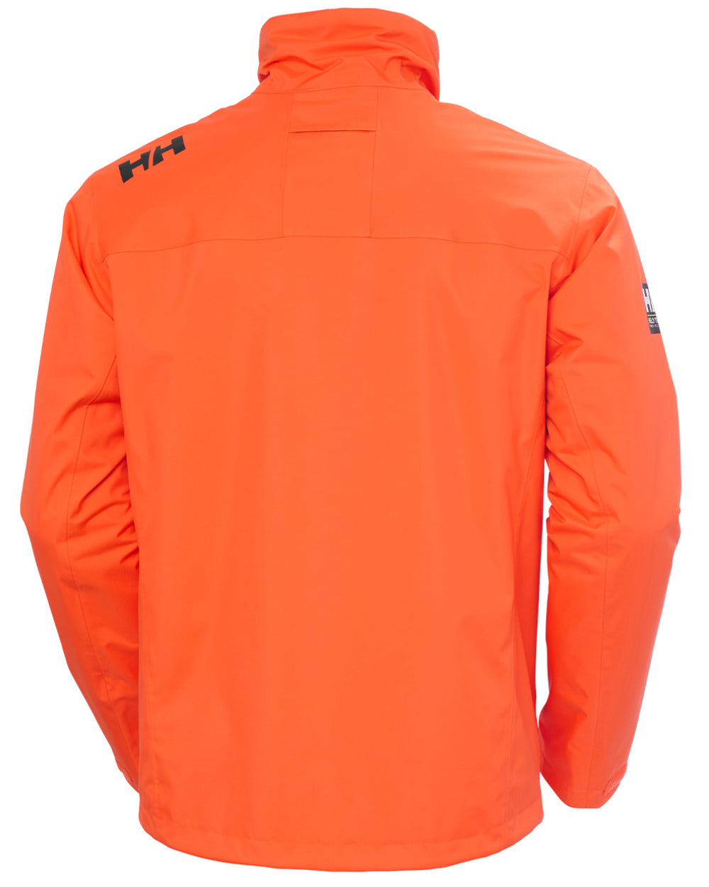 Flame Coloured Helly Hansen Mens Crew Midlayer Jacket 2 On A White Background 