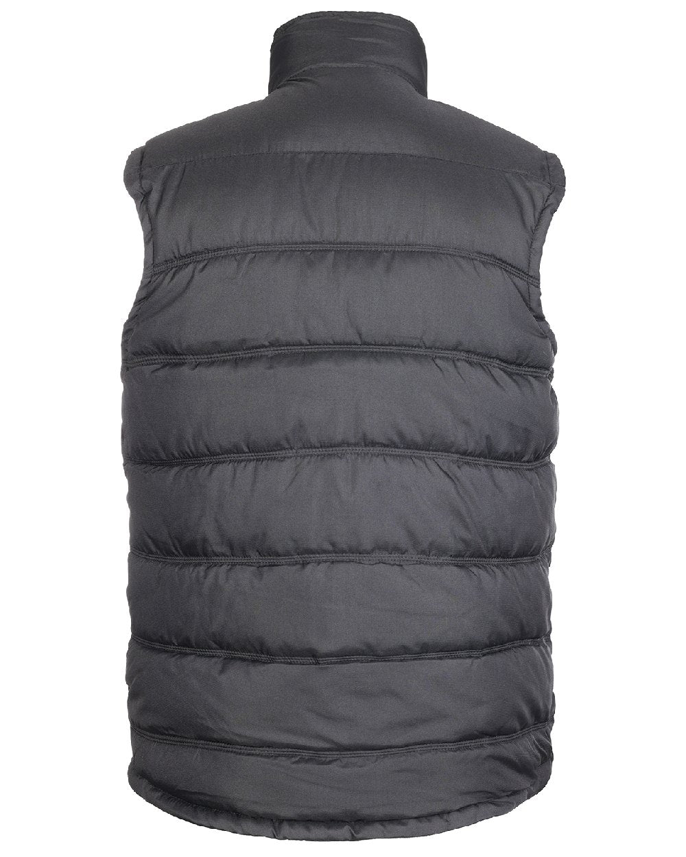 Black coloured Fort Downham Bodywarmer on white background 