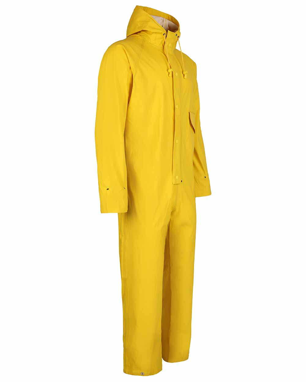 Yellow coloured Fort Fortex Flex Coverall on white background 