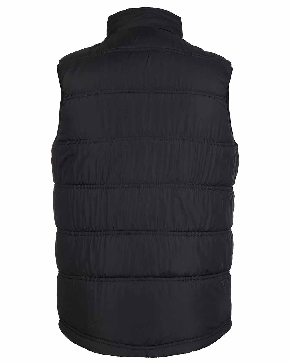 Black coloured Fort Carlton Bodywarmer on white background 