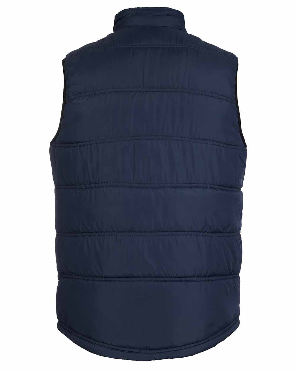 Navy coloured Fort Carlton Bodywarmer on white background 