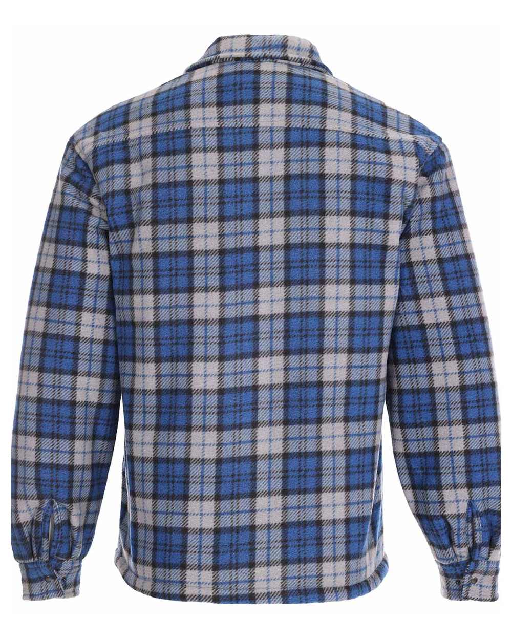 Navy Blue coloured Fort Portman Fleece Jacket on white background 