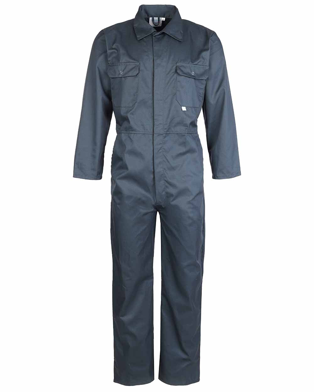 Green coloured Fort Stud Front Boilersuit on white background 