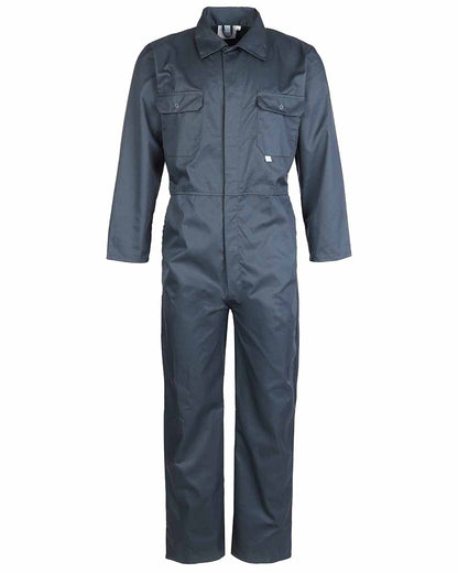 Spruce coloured Fort Stud Front Boilersuit on white background 