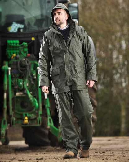 Fort Airflex Waterproof Breathable Trousers in Olive 