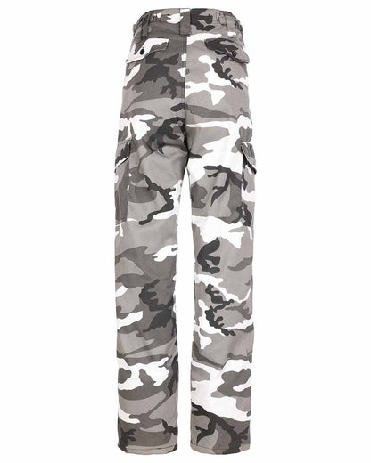 Back view Fort Camo Combat Trousers 