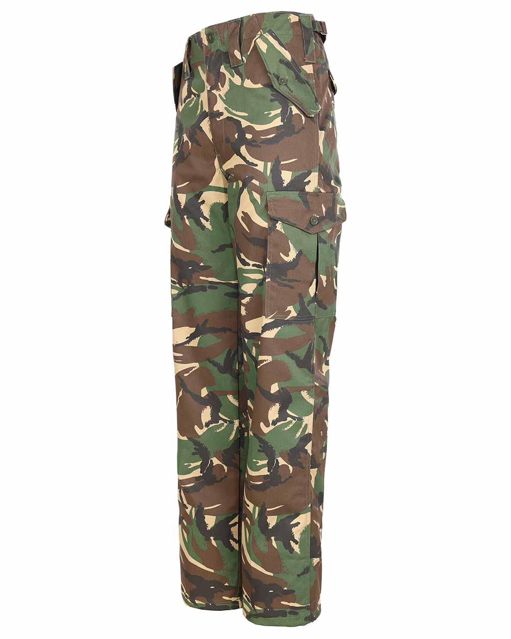 Woodland Camouflage Fort Camo Combat Trousers 