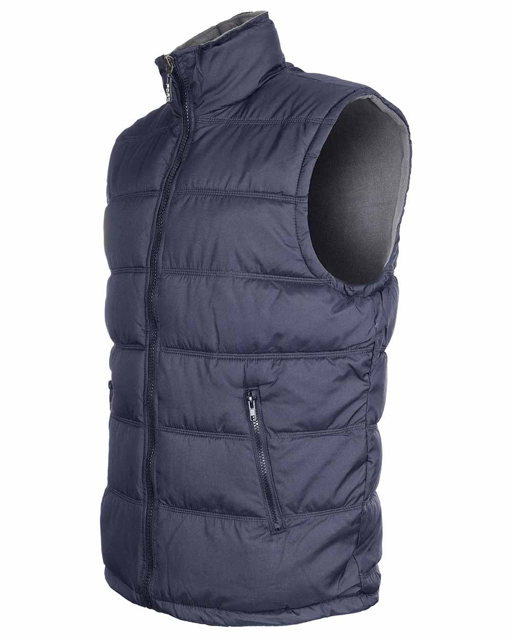 Side view Fort Downham Padded Quilted Bodywarmer 
