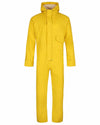 Hi-vis yellow Fort Fortex Flex Waterproof Coverall #colour_yellow