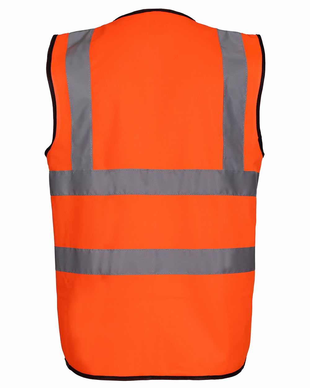 Back Orange Fort Hi-Vis Vest with reflective strips 