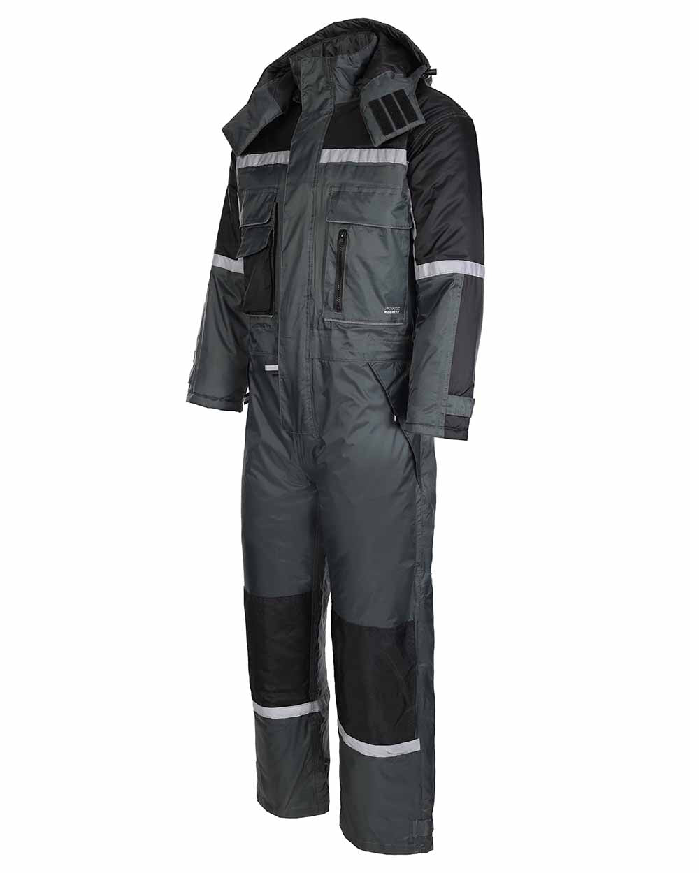 Left side view Reflective strips Fort Orwell Waterproof Padded Boilersuit
